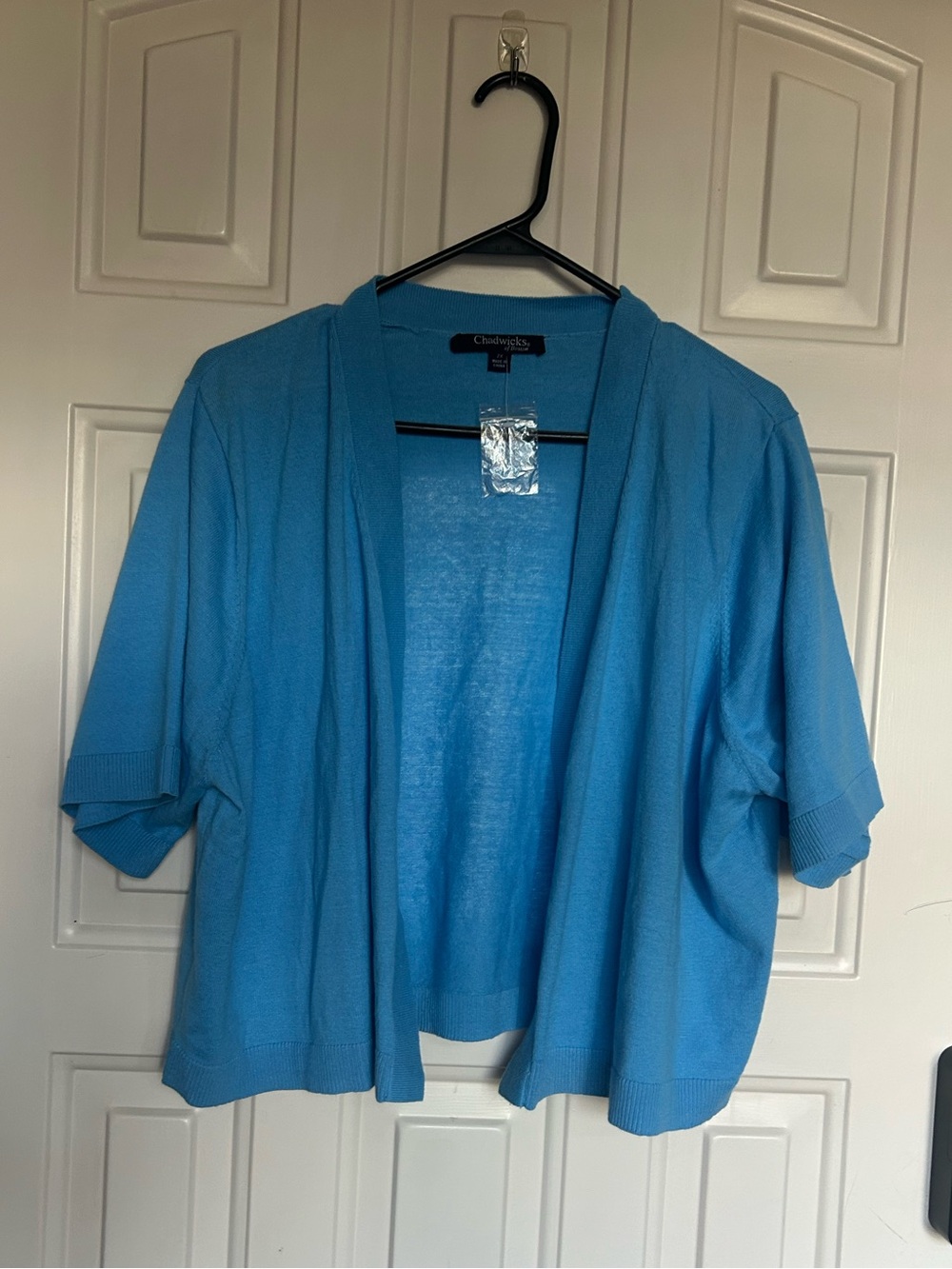 Chadwicks Bright Blue Knit Cardigan